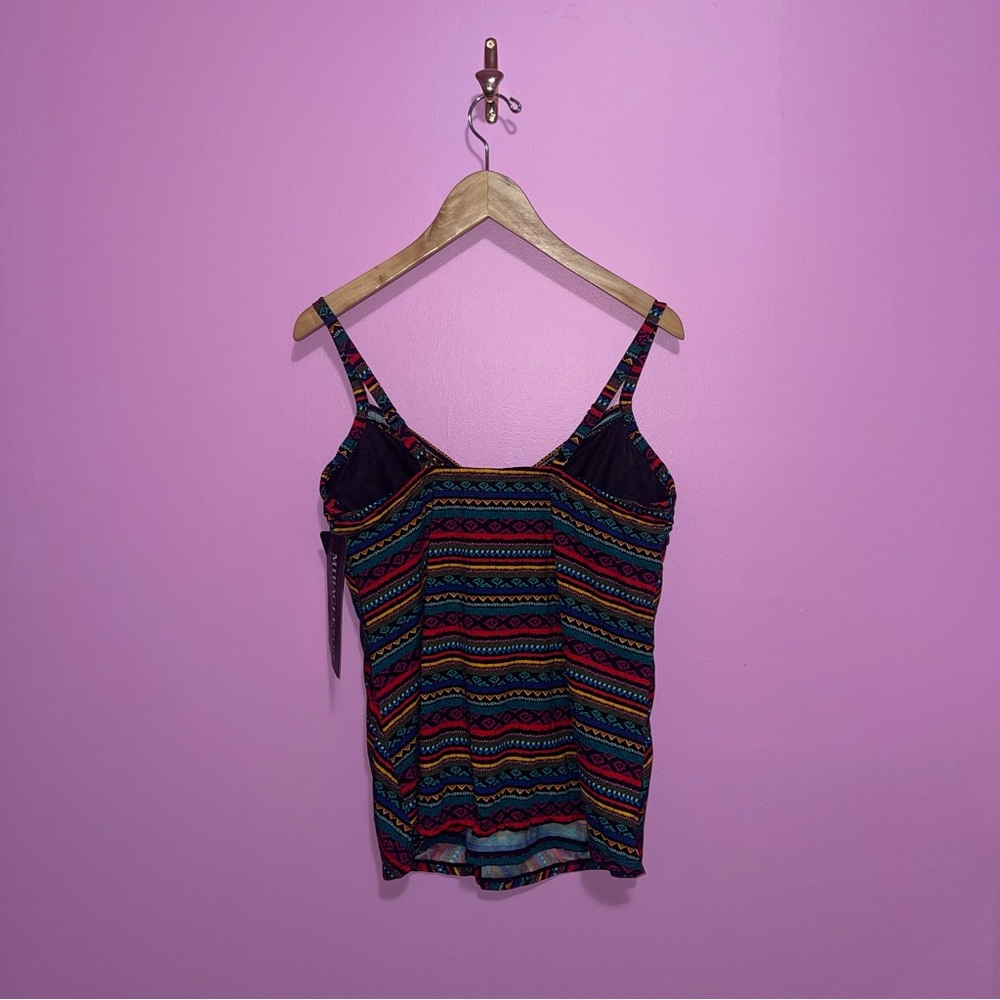Miraclesuit‎ Raya De Sol Tankini Top Women’s 14 NWT Underwire Control NWT - Picture 8 of 13